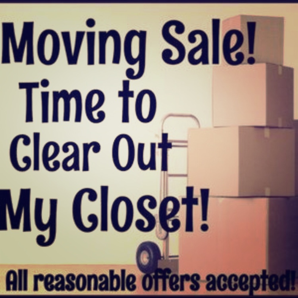 Everything must go!